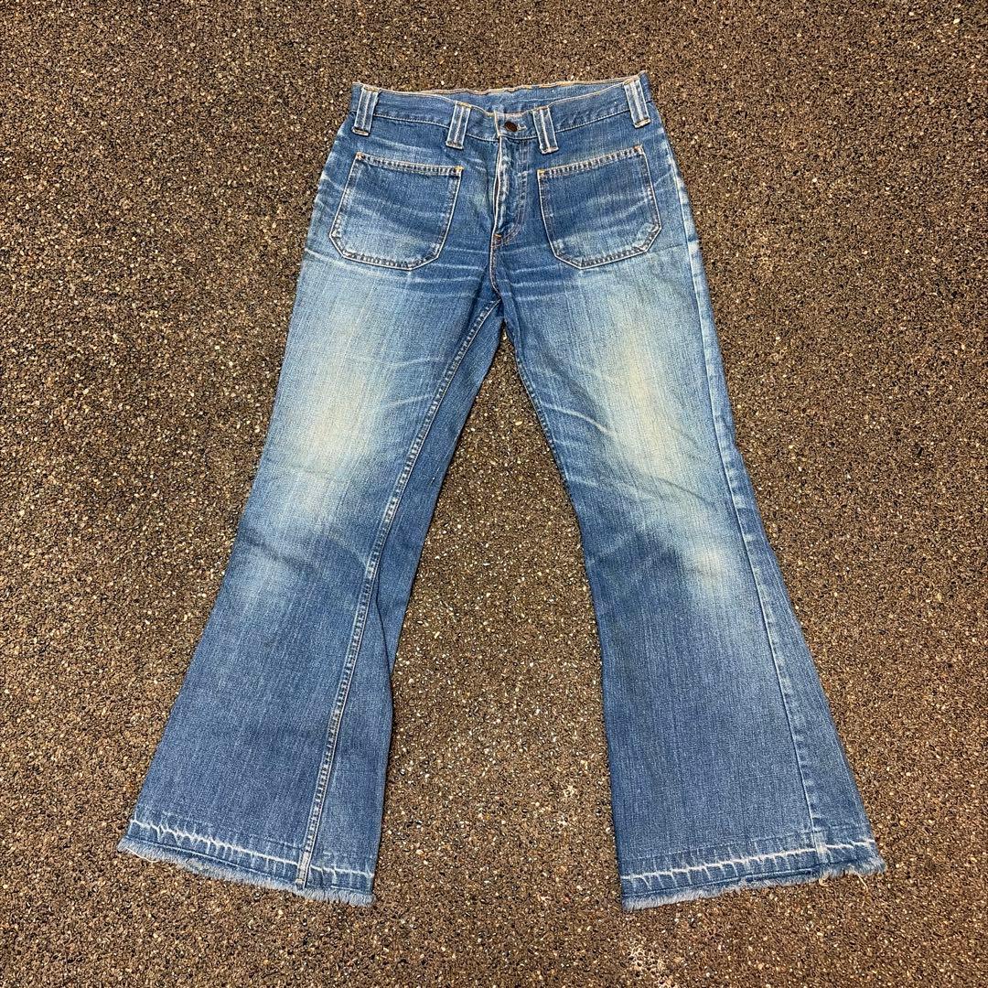 70s リーバイス　ジーンズ　白タグ　E