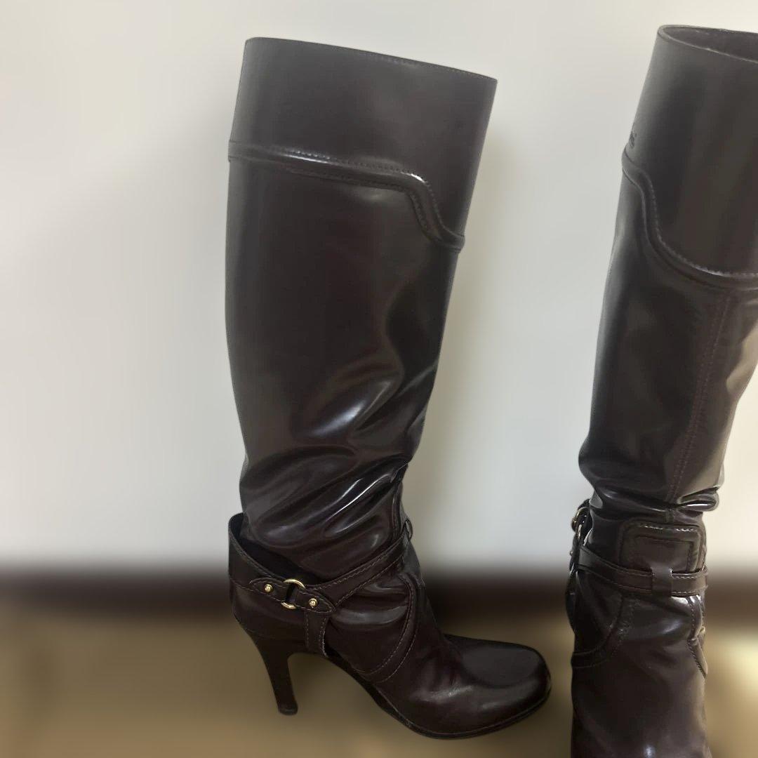 ぱ*る様 GUCCI ダークブラウン ロングブーツ