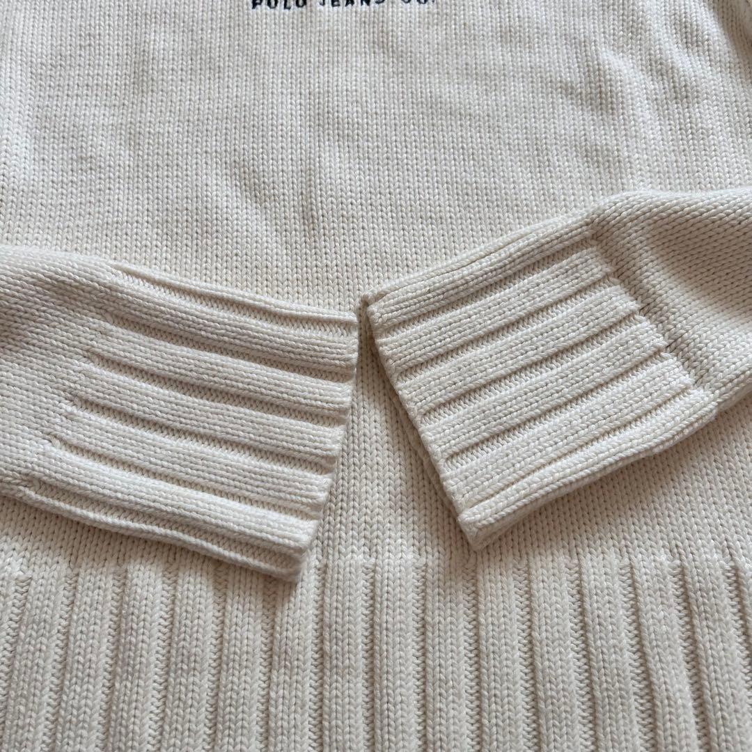 ラルフローレン　ポロジーンズ　星条旗　コットンセーター　アメリカンフラッグ