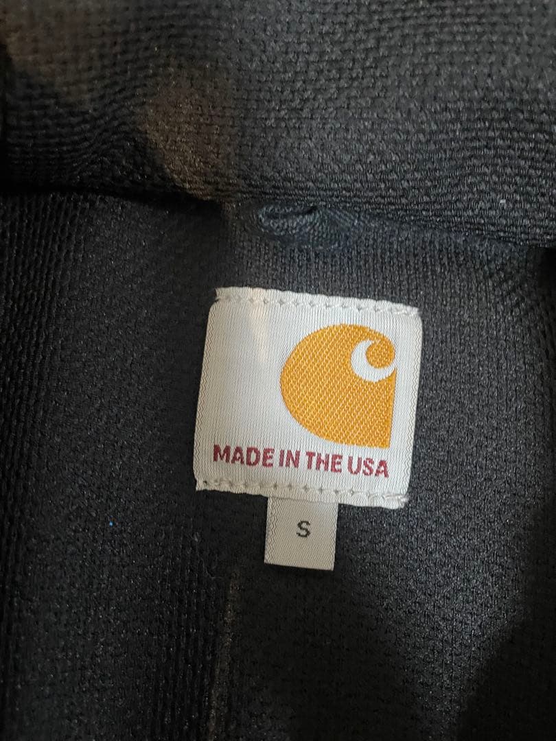 Carhartt USA製 アクティブジャケット Sサイズ　J131BLK