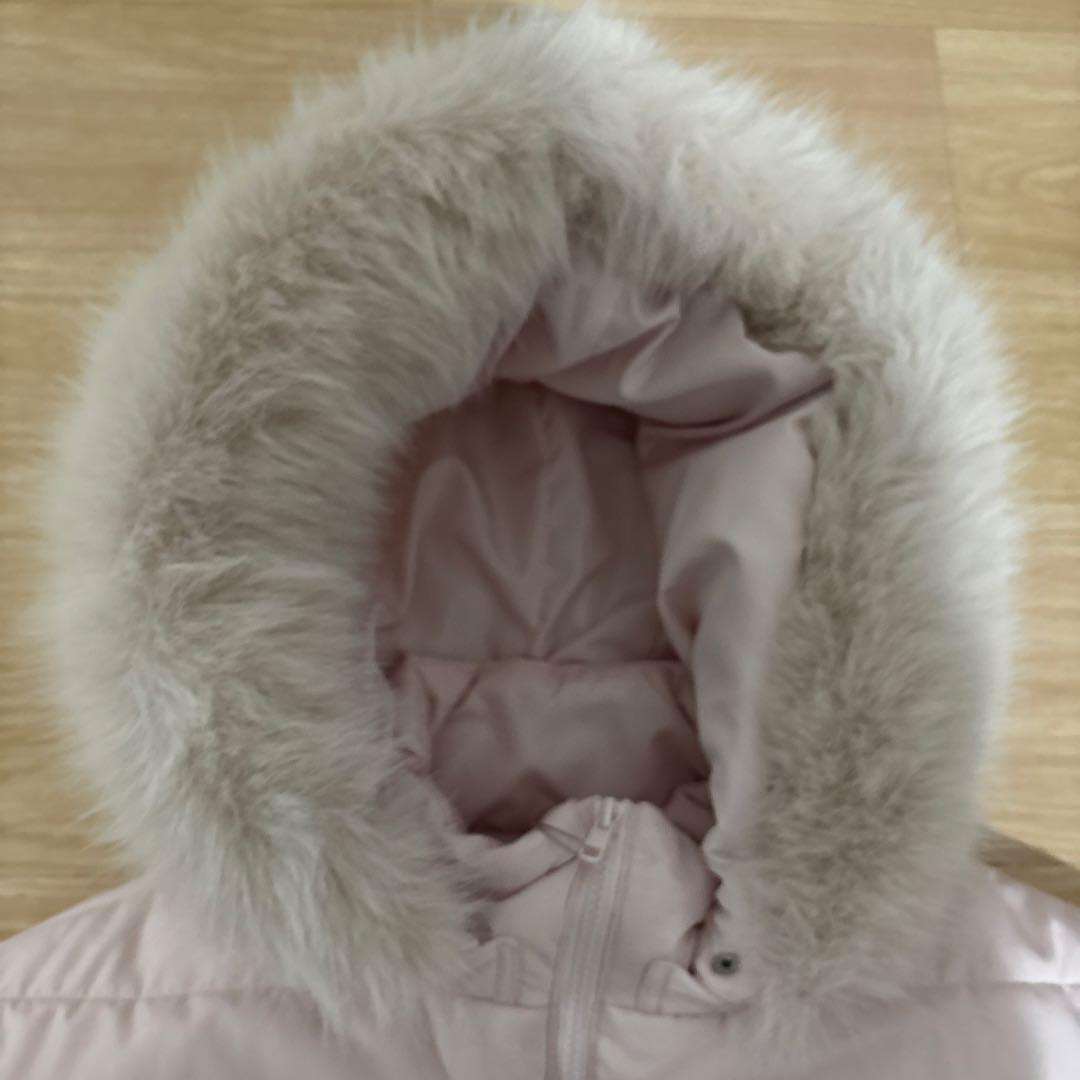 新品タグ付き NICE CLAUP ピンク ダウンジャケット フリーサイズ