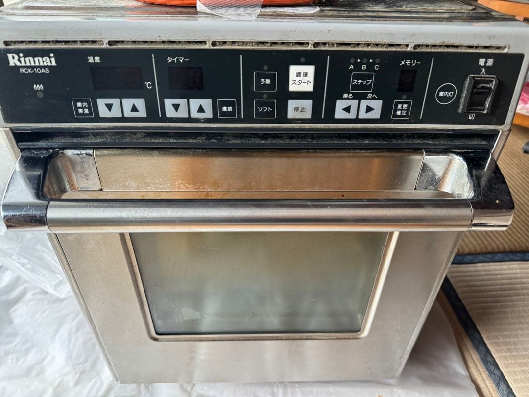 リンナイ　ガスオーブン　10年前購入　送料込み