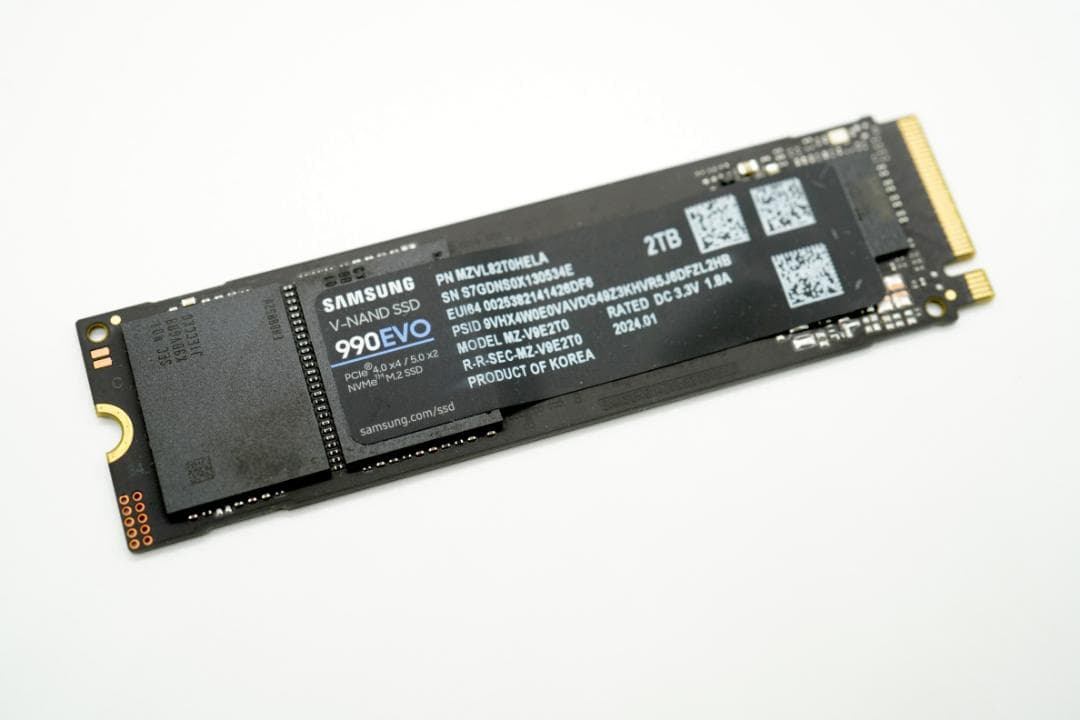④ Samsung 990 EVO 2TB Nvme SSD