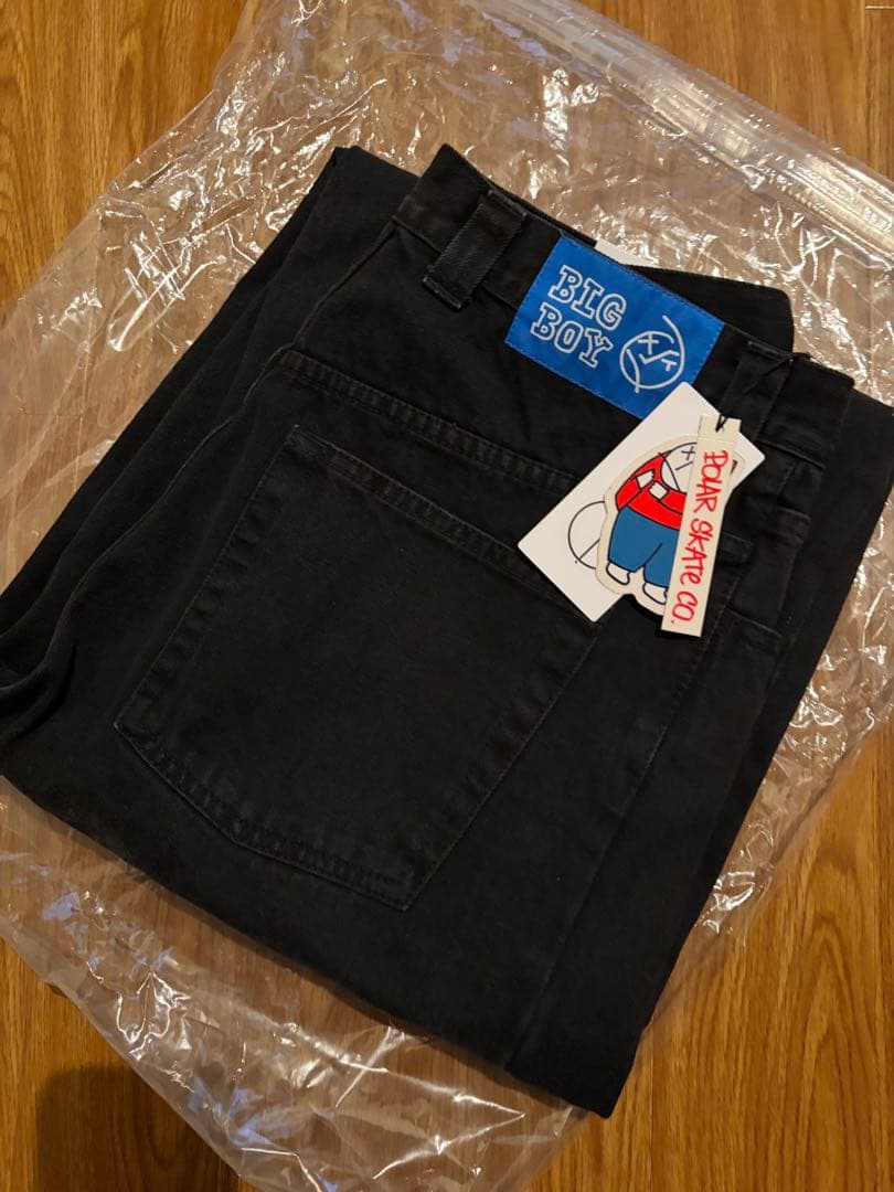 新品 BIG BOY PANTS PITCH BLACK