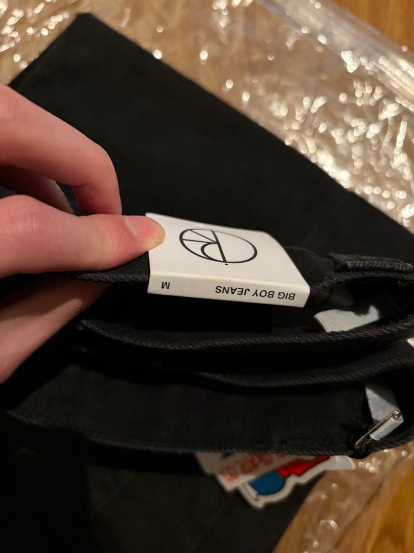 新品 BIG BOY PANTS PITCH BLACK