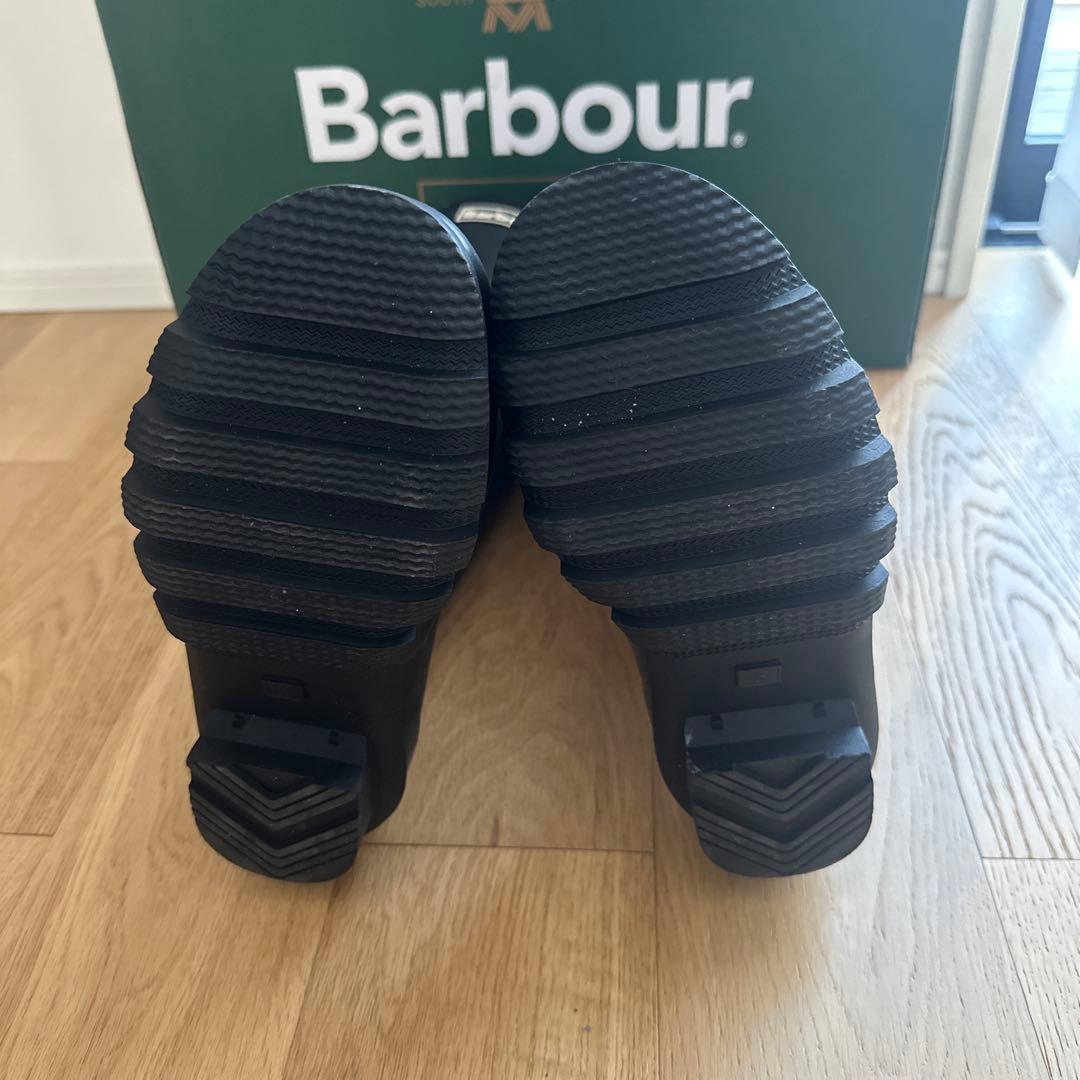 [美品]Barbour 長靴 ブラック