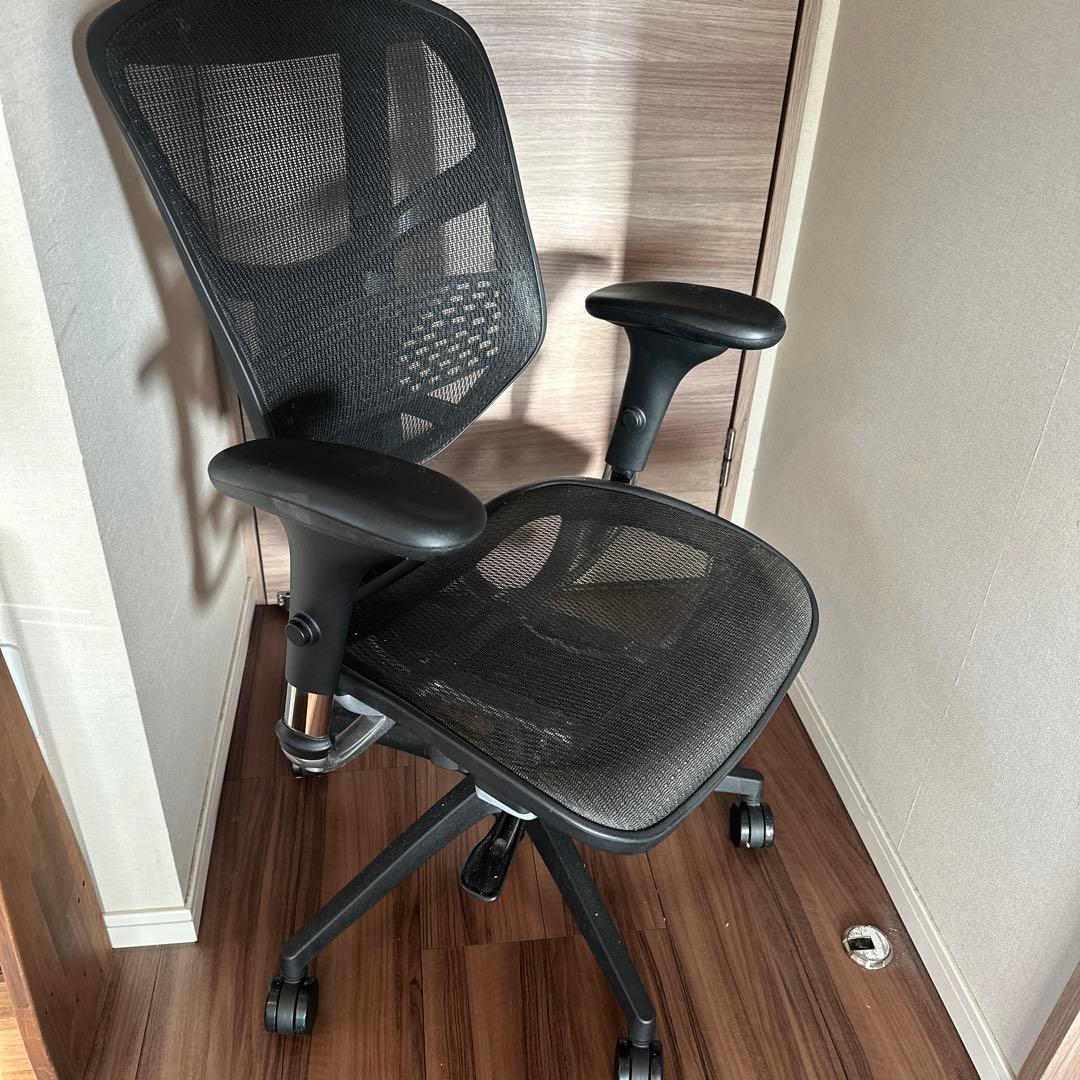 Ergohumanエルゴヒューマン エンジョイ 肘付きオフィスチェア