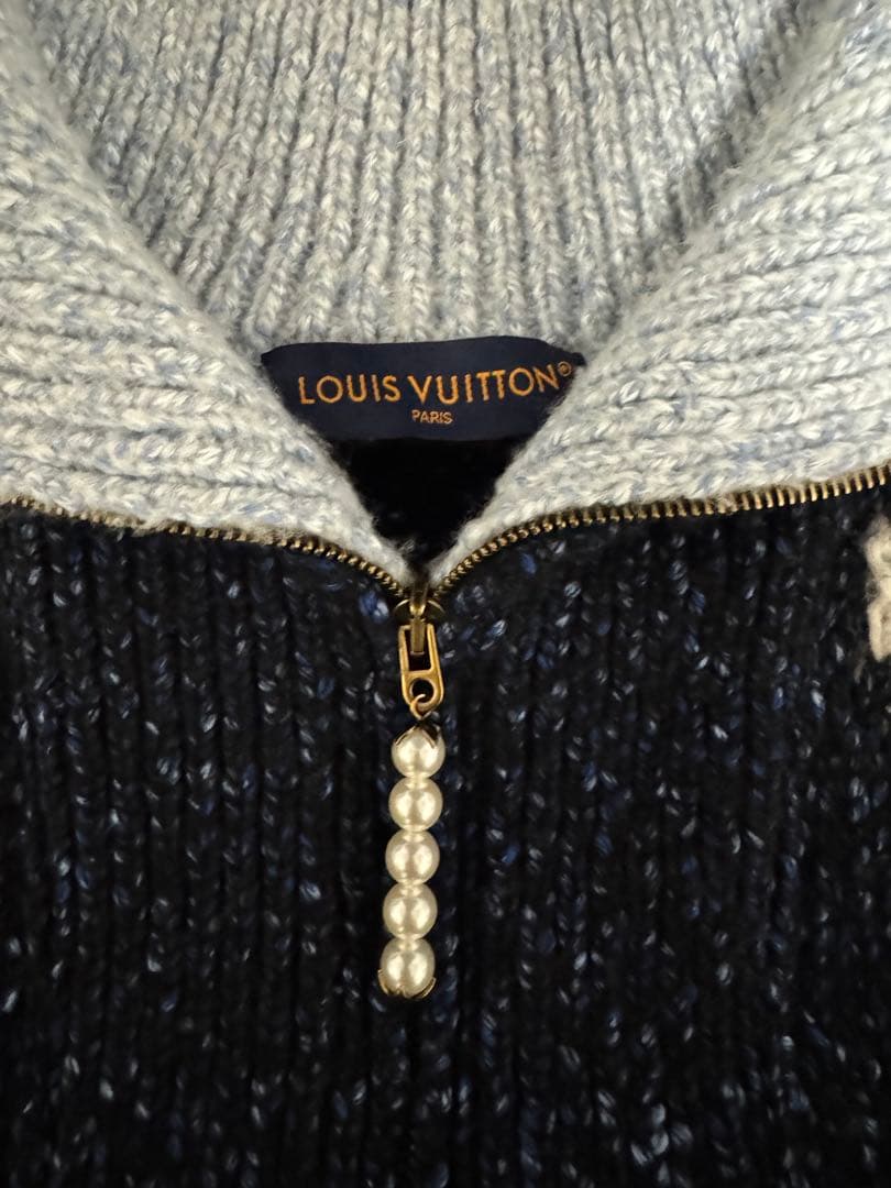 ジップニットブルゾン NIGOコラボ ルイヴィトン