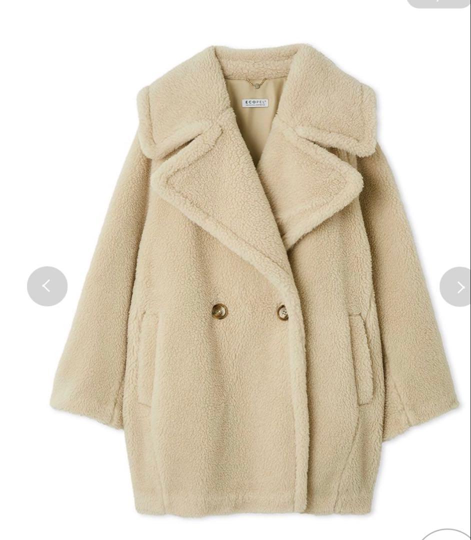 フレイID ECOPELボアミドルコート