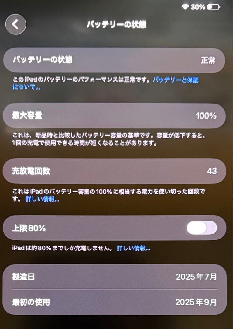 Apple iPad 11インチ スペースブラック