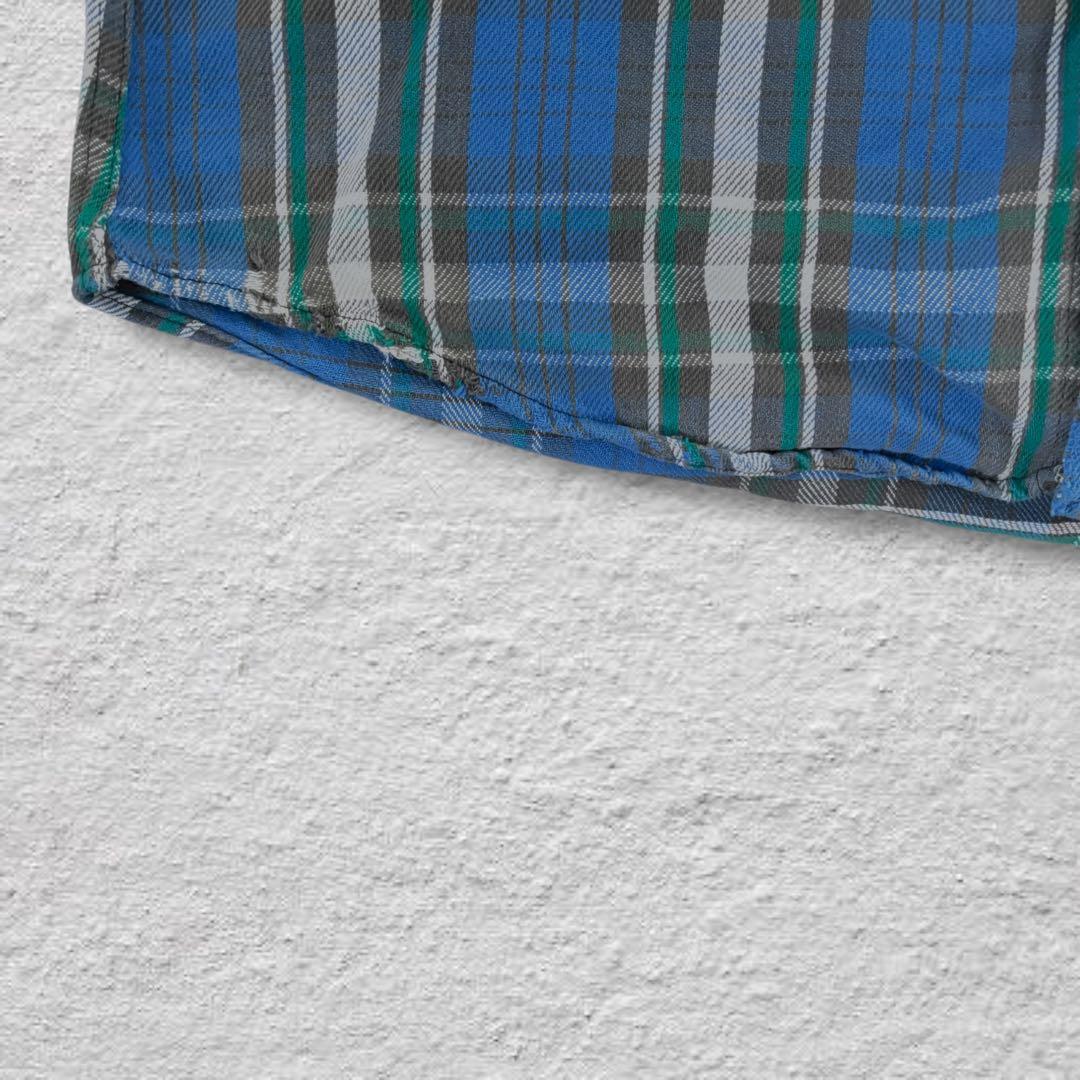 テレキャス太 BIGMACネルシャツヘビネルvintage80s古着オンブ