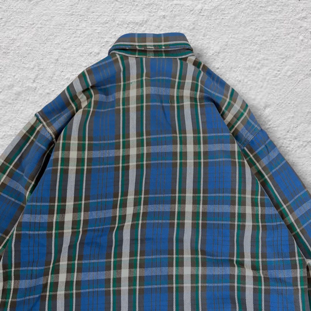 テレキャス太 BIGMACネルシャツヘビネルvintage80s古着オンブ