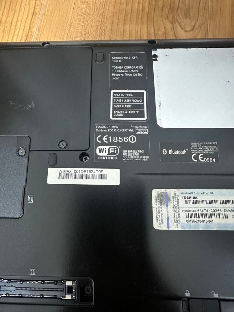 TOSHIBA R731/C Core i5 メモリ4GB ssd128 W11