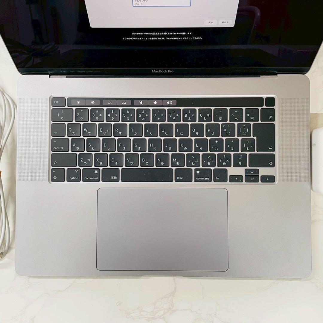 MacBook Pro 2019 16インチ i9 64GB 2TB