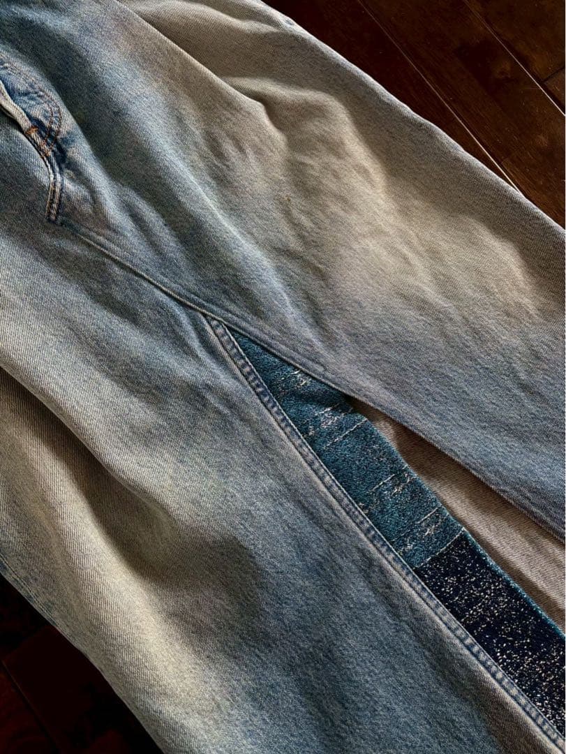 QUIITO キイト/25ss定価3.6万 リメイク デニムスカート 36 美品