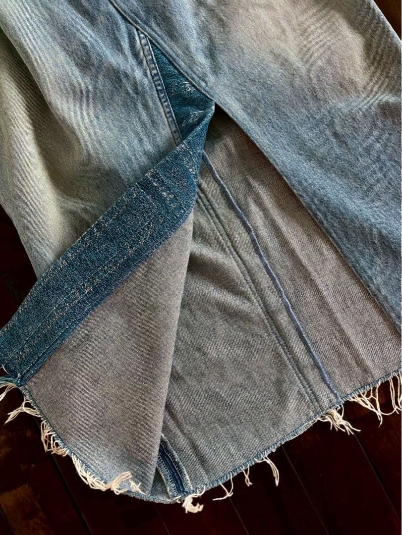 QUIITO キイト/25ss定価3.6万 リメイク デニムスカート 36 美品