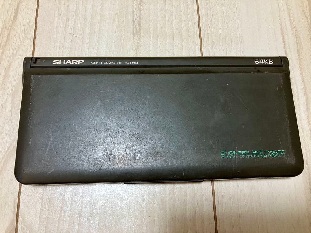 【箱付き】ポケコン シャープ PC-E650 ポケットコンピュータ ー
