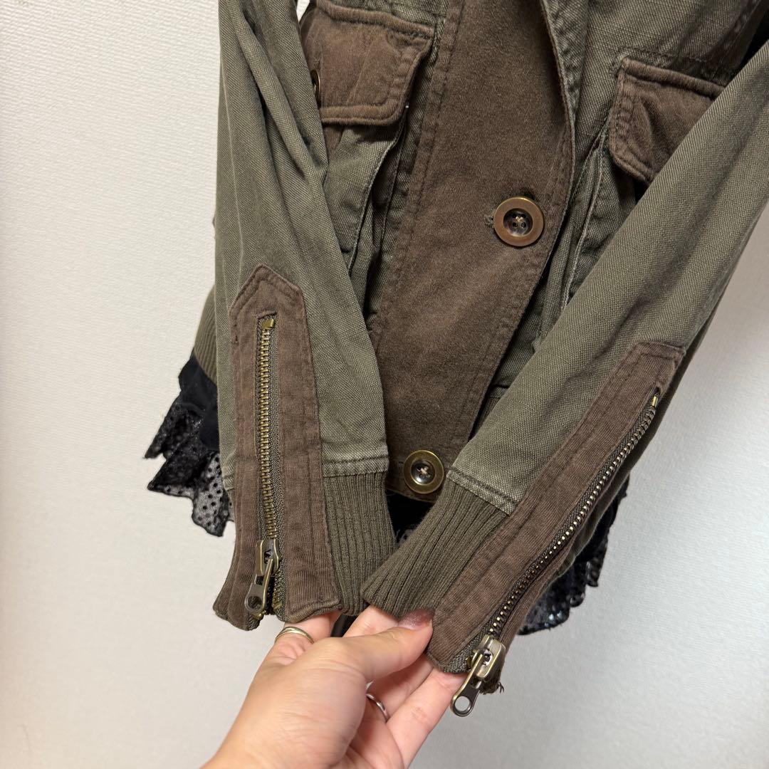 y2k 平成 00s❤︎グランジ ミリタリージャケット