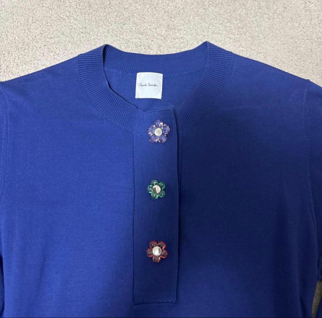 Paul Smith ポールスミス・花柄ワンピース ロング丈・Sサイズ