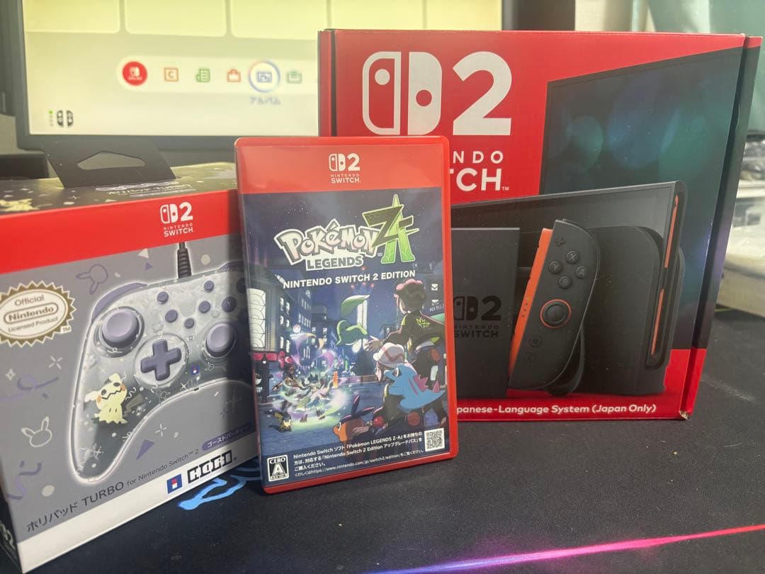 Nintendo Switch 本体 日本語版 + ポケモンAz+コントローラー