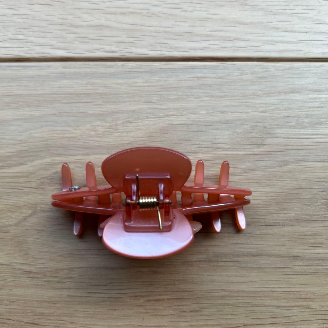 ALEXANDRE DE PARIS ピンク ヘアクリップ