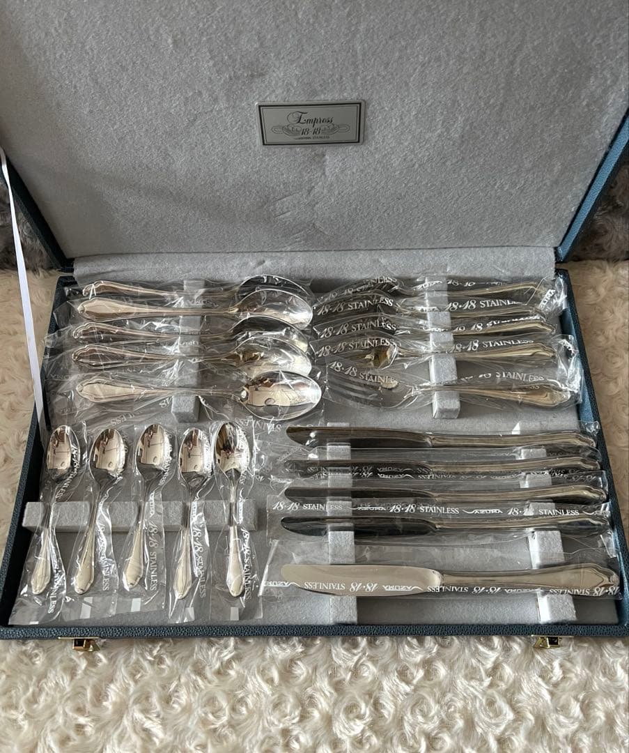 【専用】アズマ　カトラリーセット　エンプレス 18-18 ディナーセット　20本