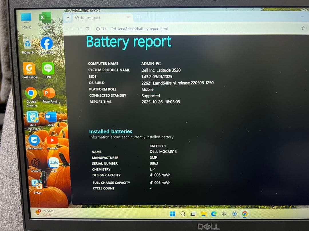 Dell Latitude 3520 i5／512GB／15.6型／電池良好