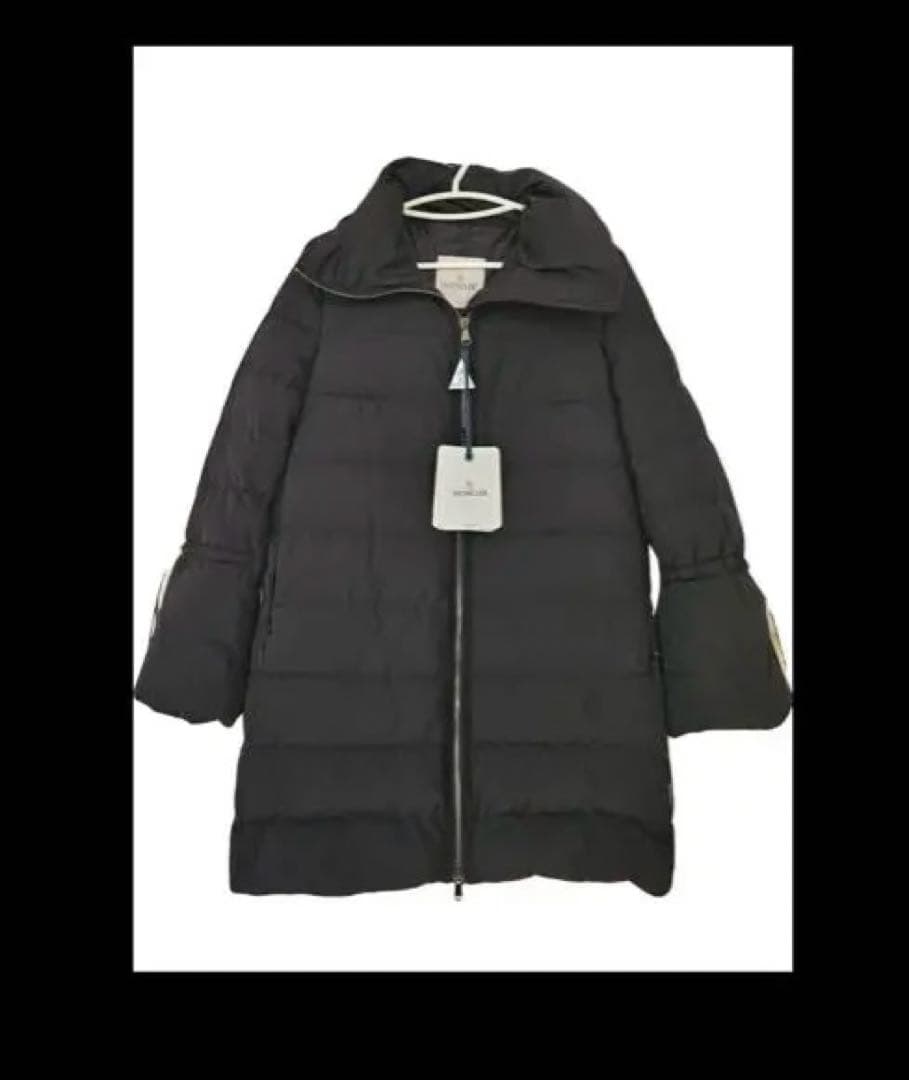 MONCLER BELIAブラック ダウンジャケット