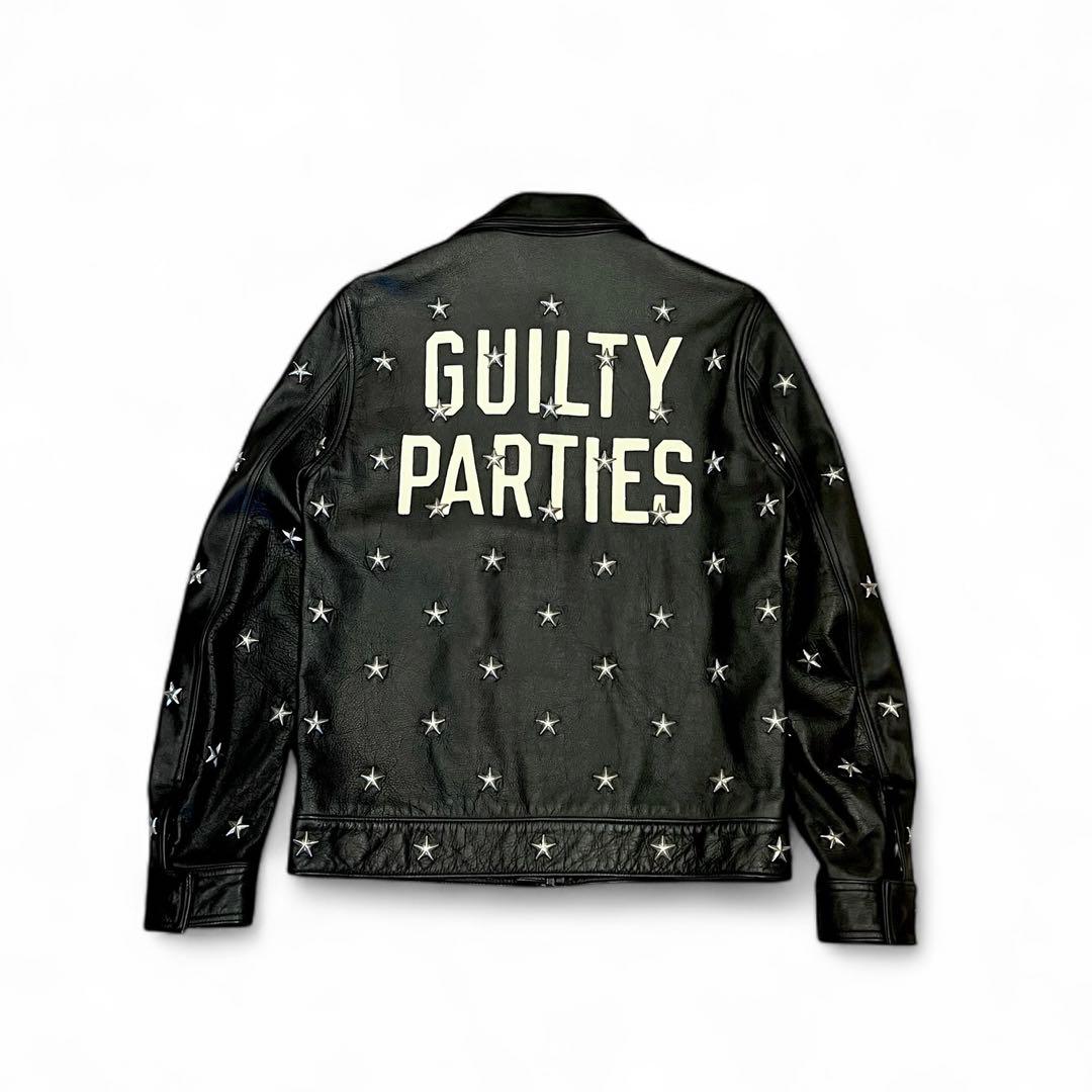 WACKO MARIA BMS限定 スタースタッズ シングルライダースジャケット