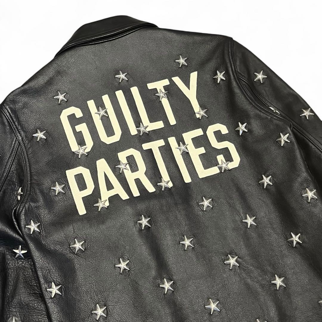 WACKO MARIA BMS限定 スタースタッズ シングルライダースジャケット