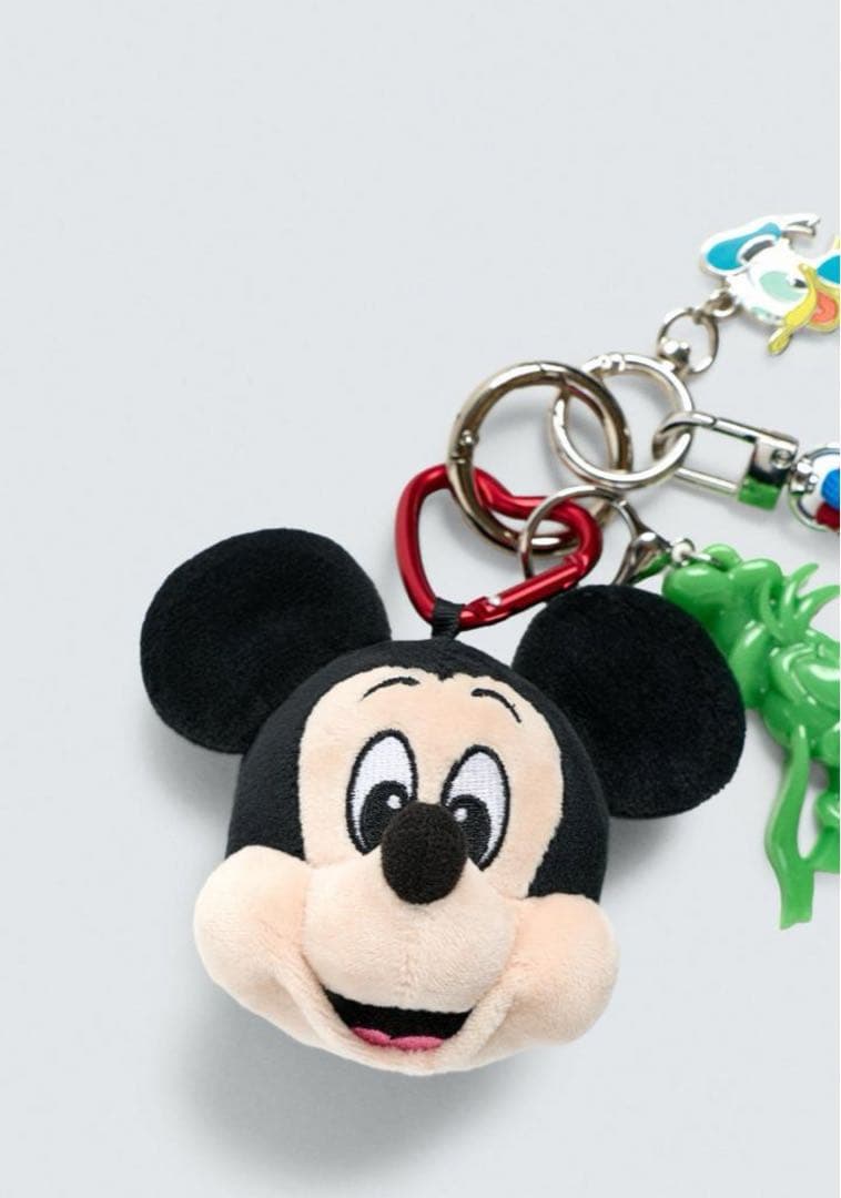 かえるくん　ZARA マルチチャーム キーホルダー ミッキーマウス