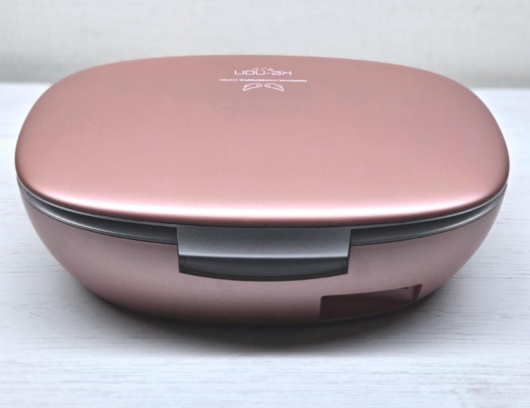 【ほぼ未使用/付属品完備】脱毛器 ケノン Ver 8.6 ピンクゴールド