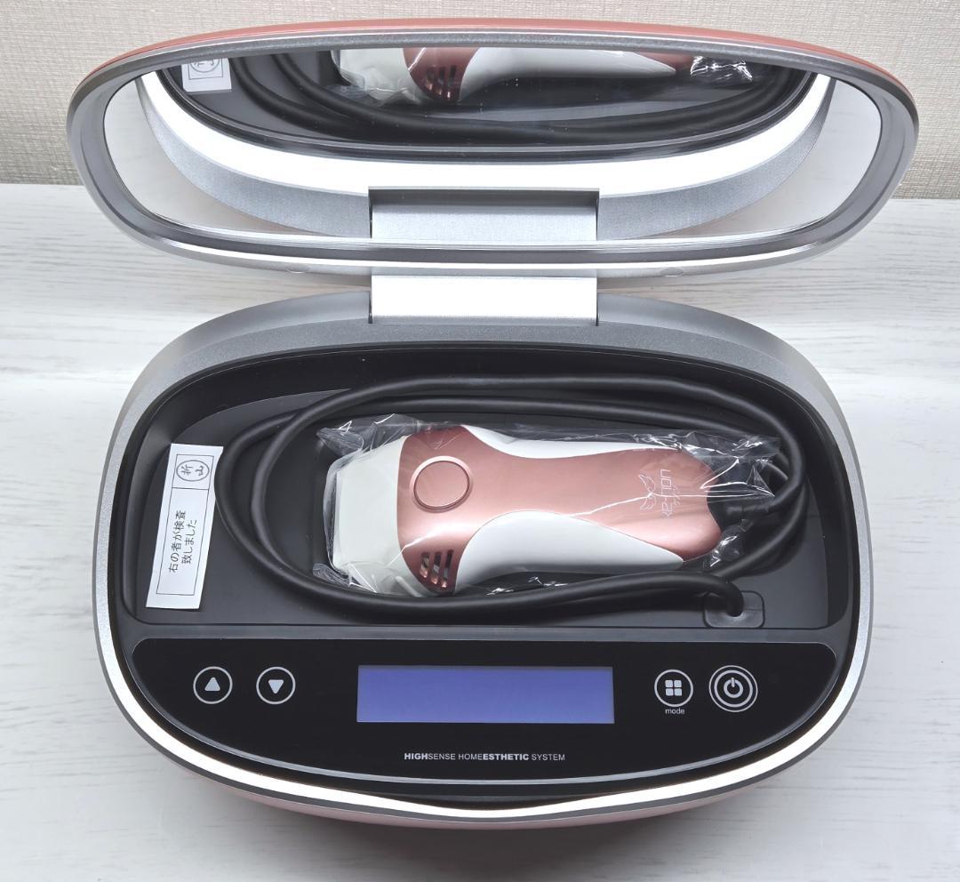 【ほぼ未使用/付属品完備】脱毛器 ケノン Ver 8.6 ピンクゴールド