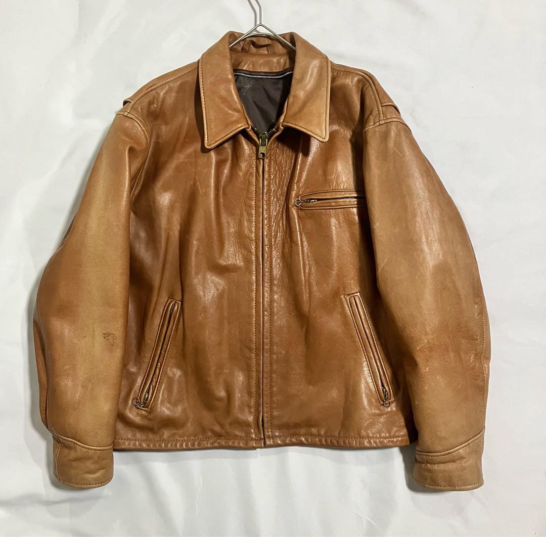 たろいも 【SCHOTT/ライダースジャケット】廃盤AT101/サイズ44