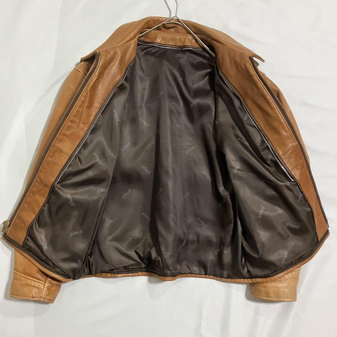 たろいも 【SCHOTT/ライダースジャケット】廃盤AT101/サイズ44