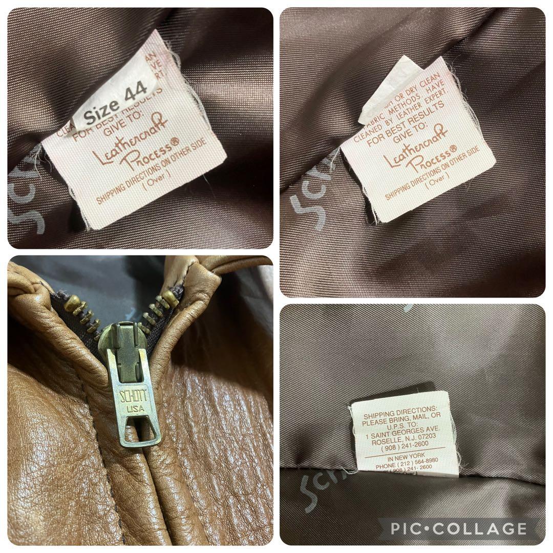 たろいも 【SCHOTT/ライダースジャケット】廃盤AT101/サイズ44