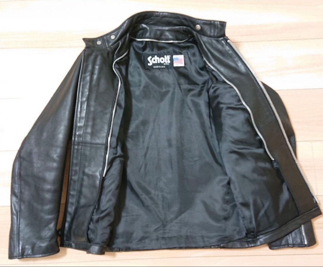 schott 641 ショット シングルライダース 34