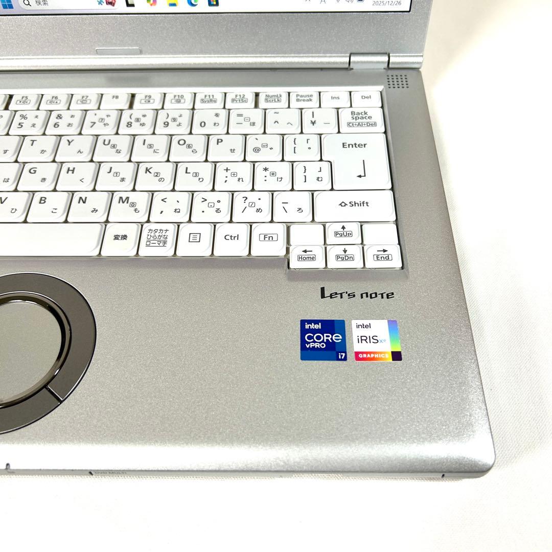 Lets note LV1 i7 512GB 16GB 駆動950時間 DVD