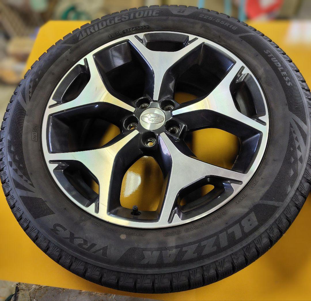 スバル★スタットレス BLIZZAK VRX3 タイヤセット 215/65R16