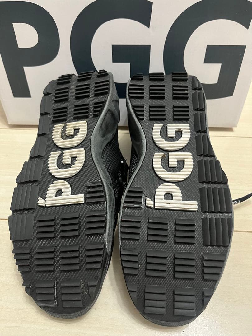 PGG レディース◾️スパイクレス　シューズ◾️ ブラック　レディース