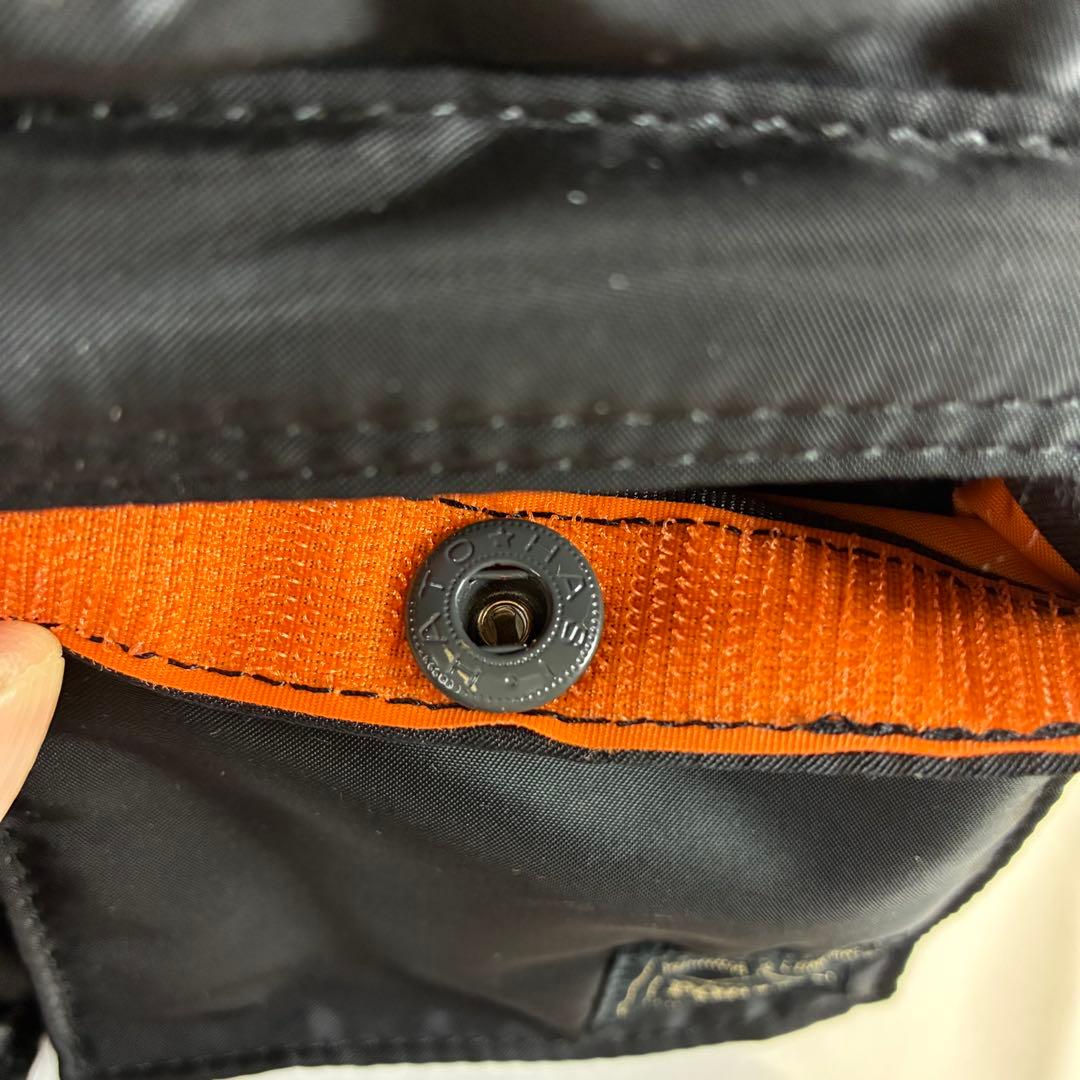 [未使用級] PORTER タンカー ショルダーバッグ 2層 s ブラック