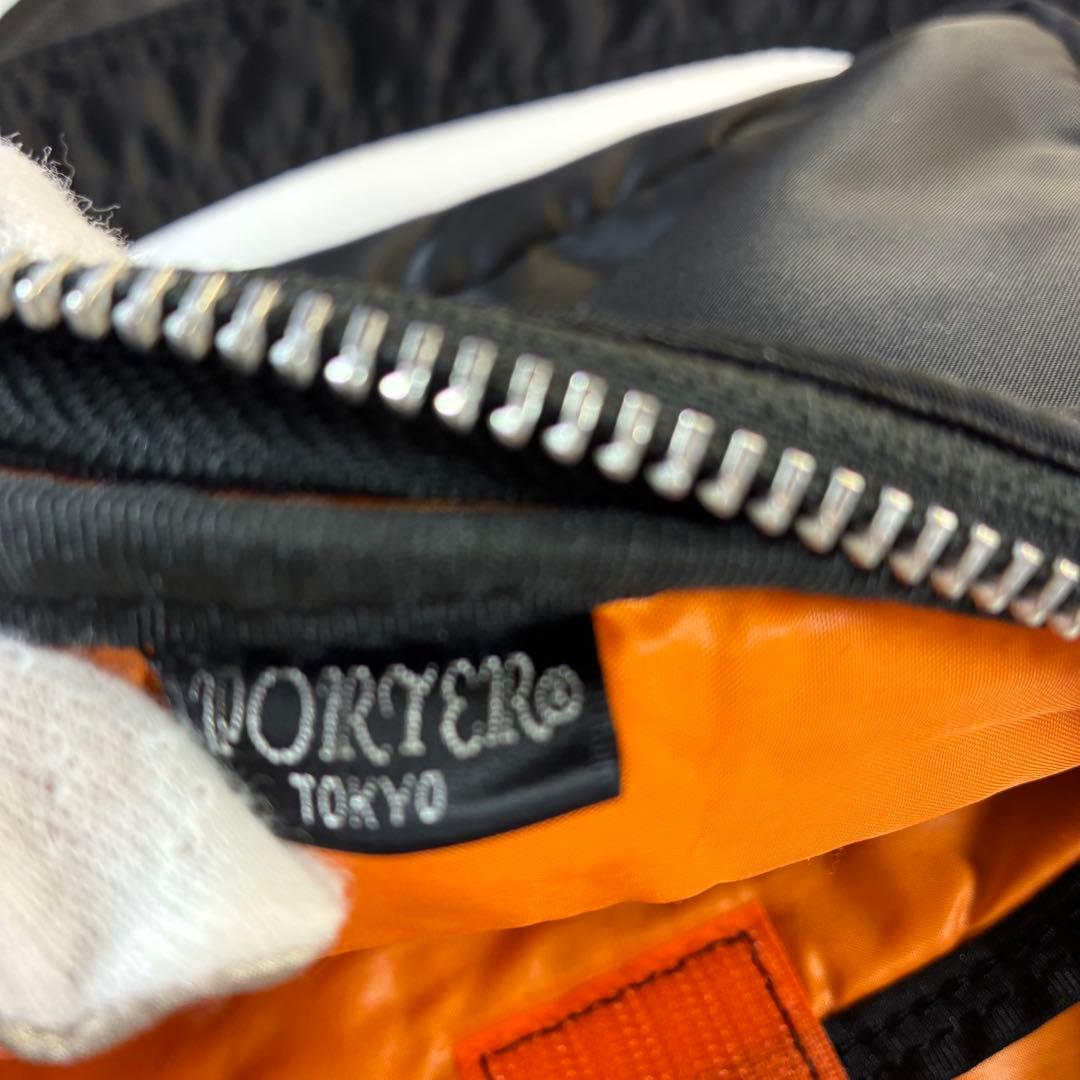 [未使用級] PORTER タンカー ショルダーバッグ 2層 s ブラック