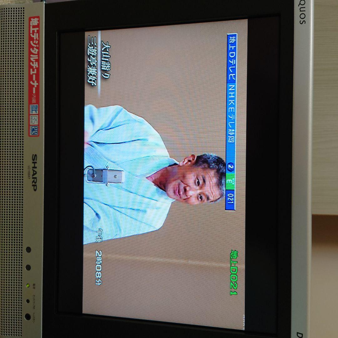 シャープ　SHARP AQUOS液晶カラーテレビ13インチ LC-13SX7