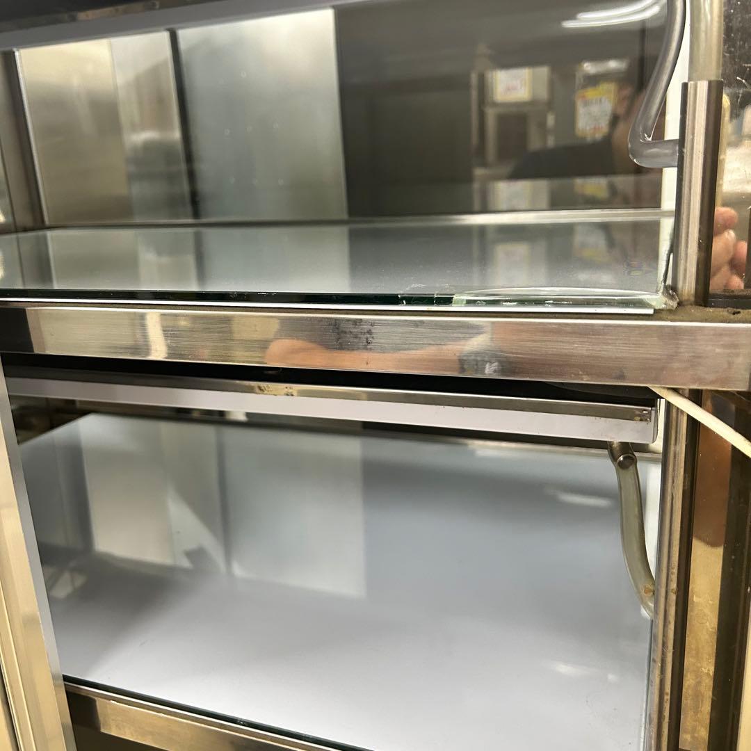 【原則戸塚区引取り、地域限定車上渡し送料無料】特注ショーケースGHGU-800角