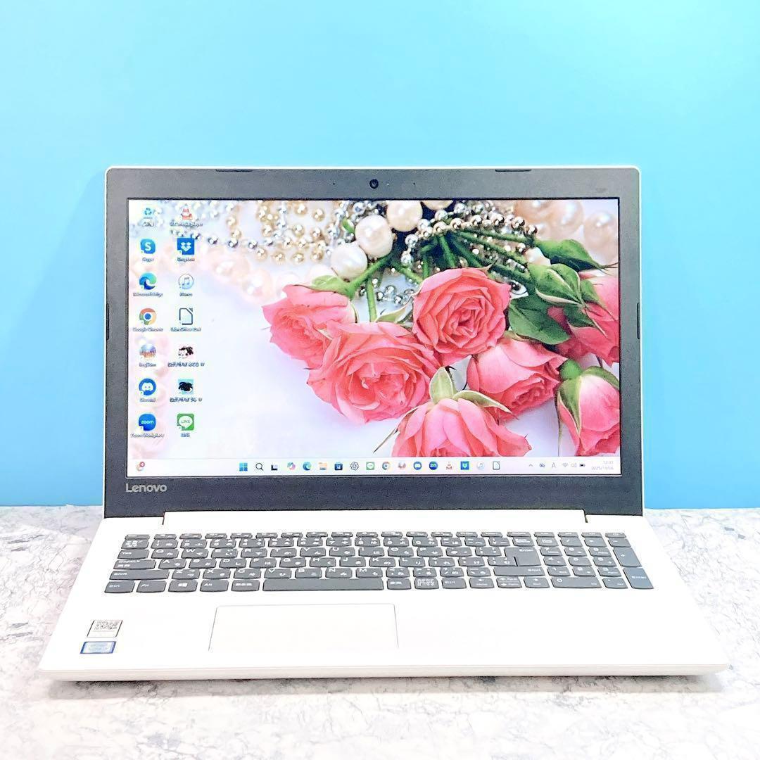 Windows11✨大容量保存✨オフィス/カメラ✨第7世代✨レノボノートパソコン