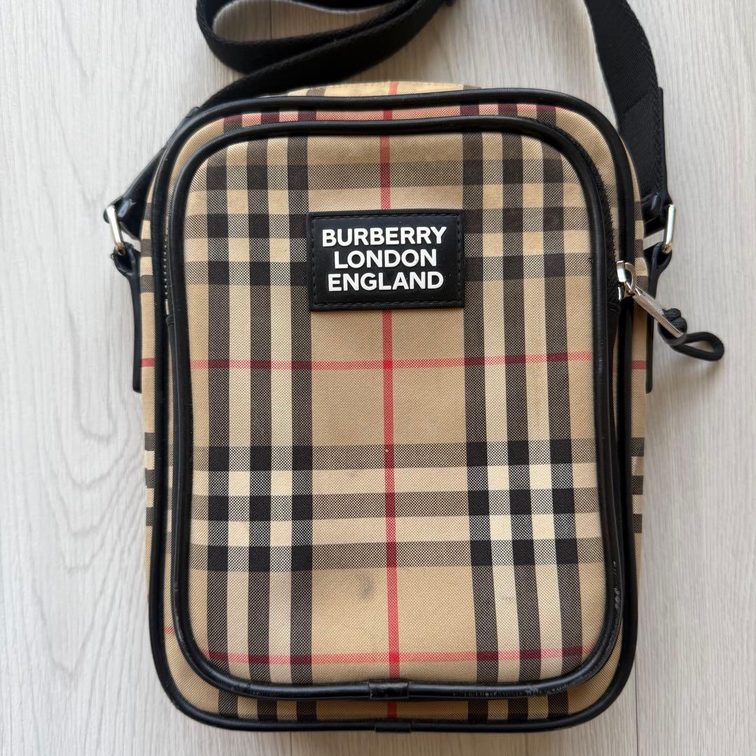 バーバリー BURBERRY チェック柄 ショルダーバッグ
