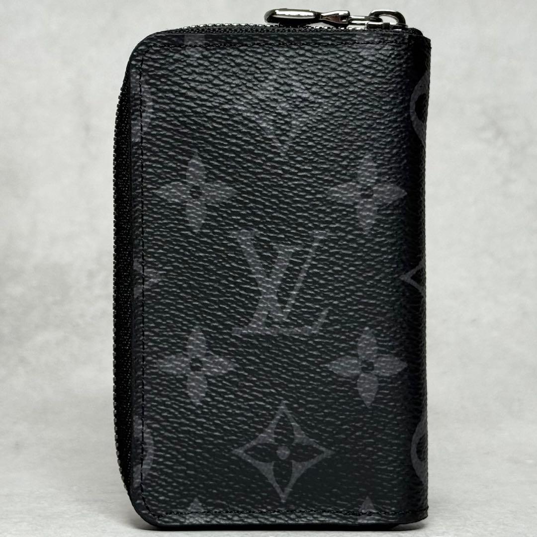 極美品 ルイヴィトン モノグラムエクリプス ジッピーパース ケース
