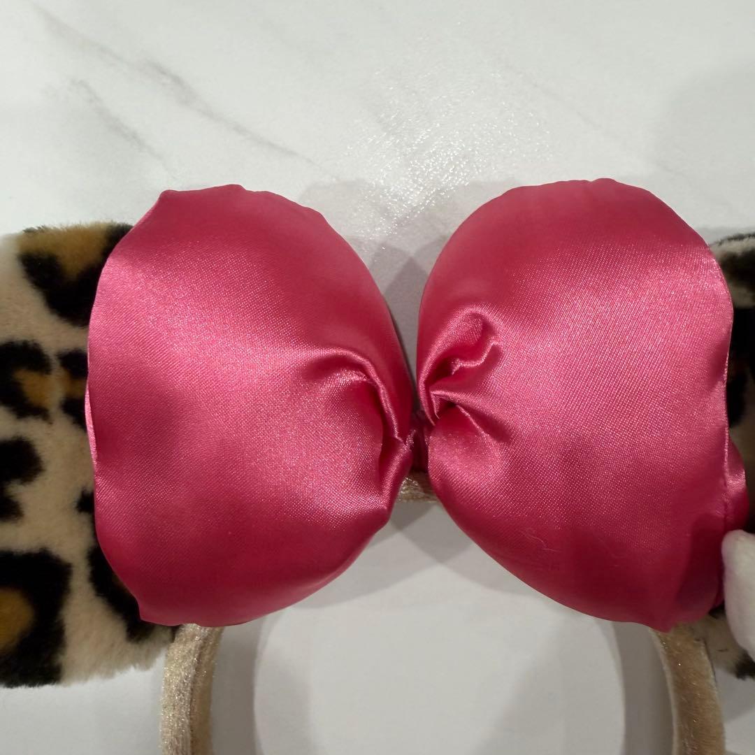 ディズニー　ミニーマウス ヒョウ柄 カチューシャ　レオパード　レア