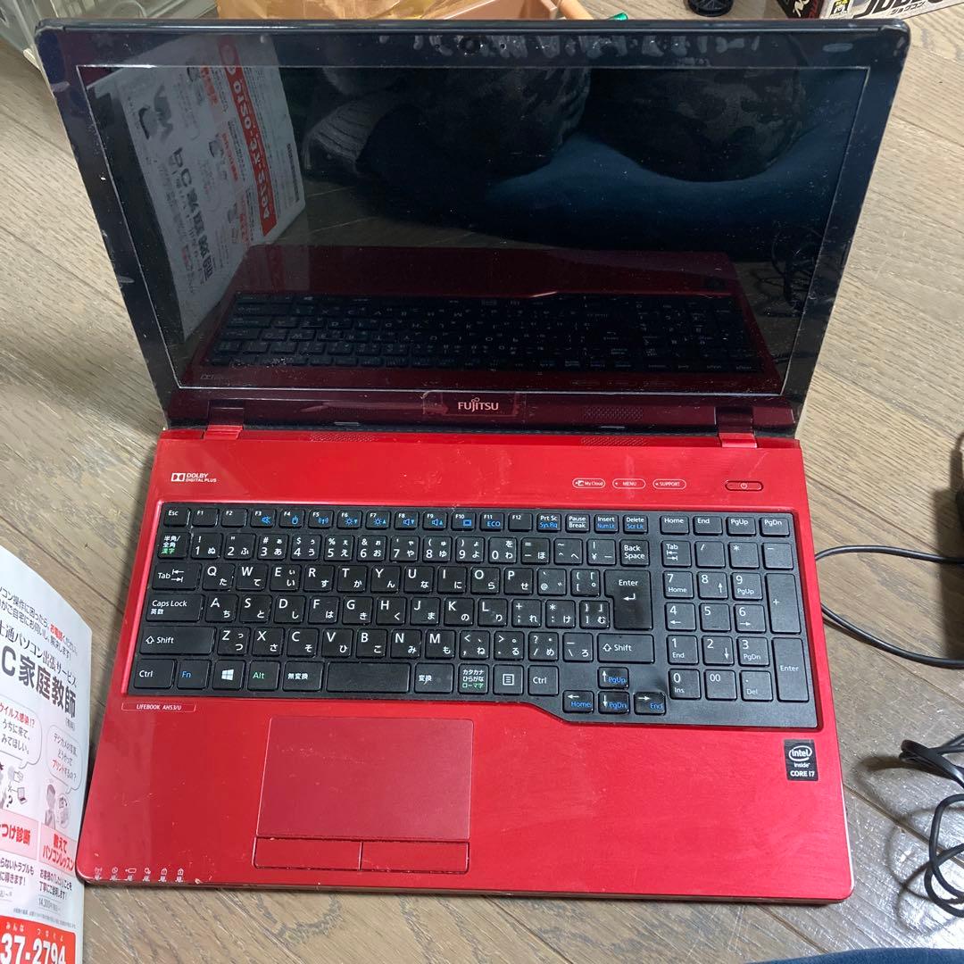 ラ*ン様 中古ノートパソコン 初期化済み 富士通 LIFEBOOK　AH53/U