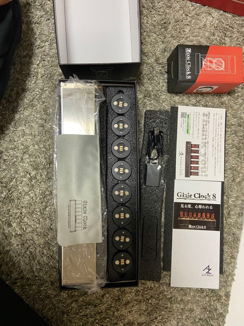 Gixie Clock 8 ギクシークロック8 LED ニキシー管